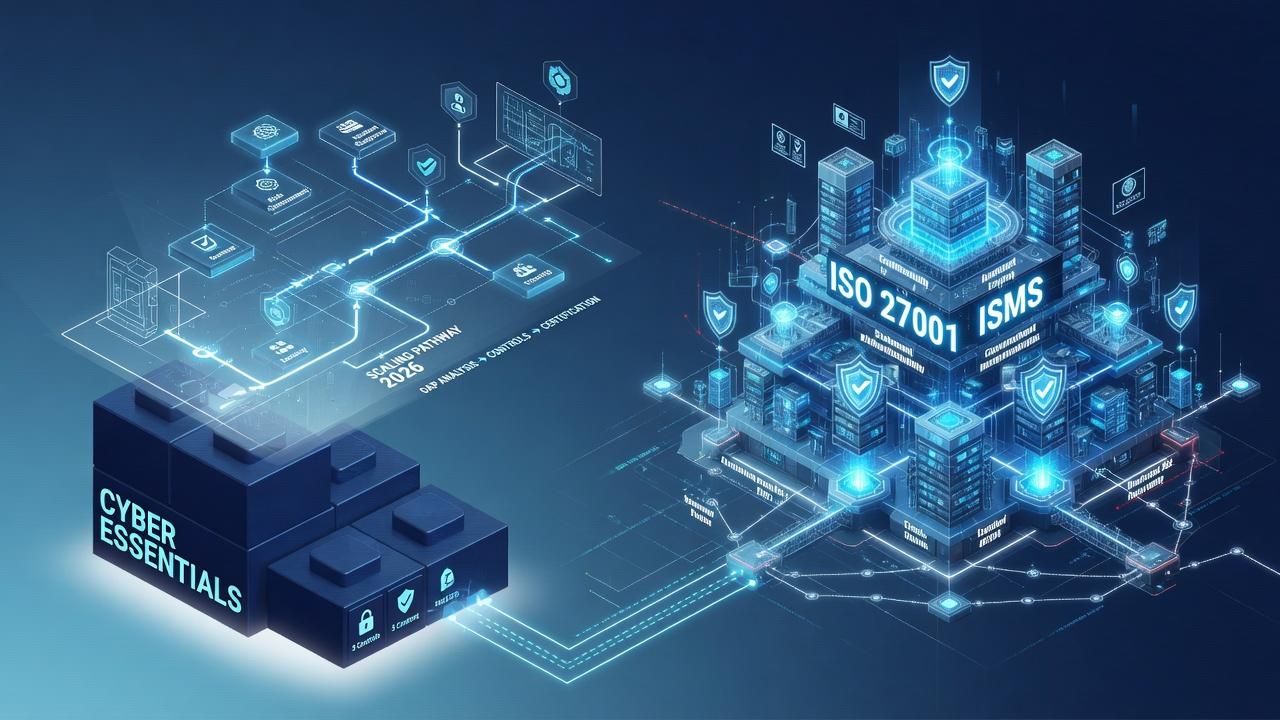 From Hygiene to Governance: How to Scale Cyber Essentials into a Full ISO 27001 ISMS in 2026